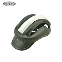 

Leisure ways cap type Foshan helmets manufacturer cycling leather bicycle helmet