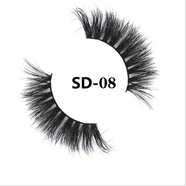 

Amazon Popular Personal Natural Lashes Double Three Magnet False Eyelashes