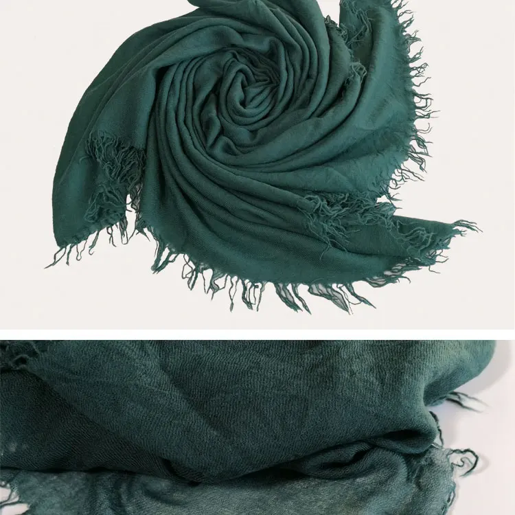 High Quality Italian Women Super Soft Plain  Long 100% Cashmere Kashmiri Pashmina Shawls