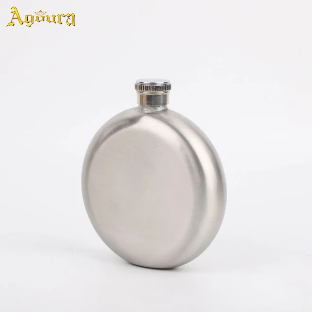 

2019 factory round stainless steel jug 5oz Hip flask