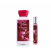 Japanese cherry blossom Promotional christmas perfume body mist gift set