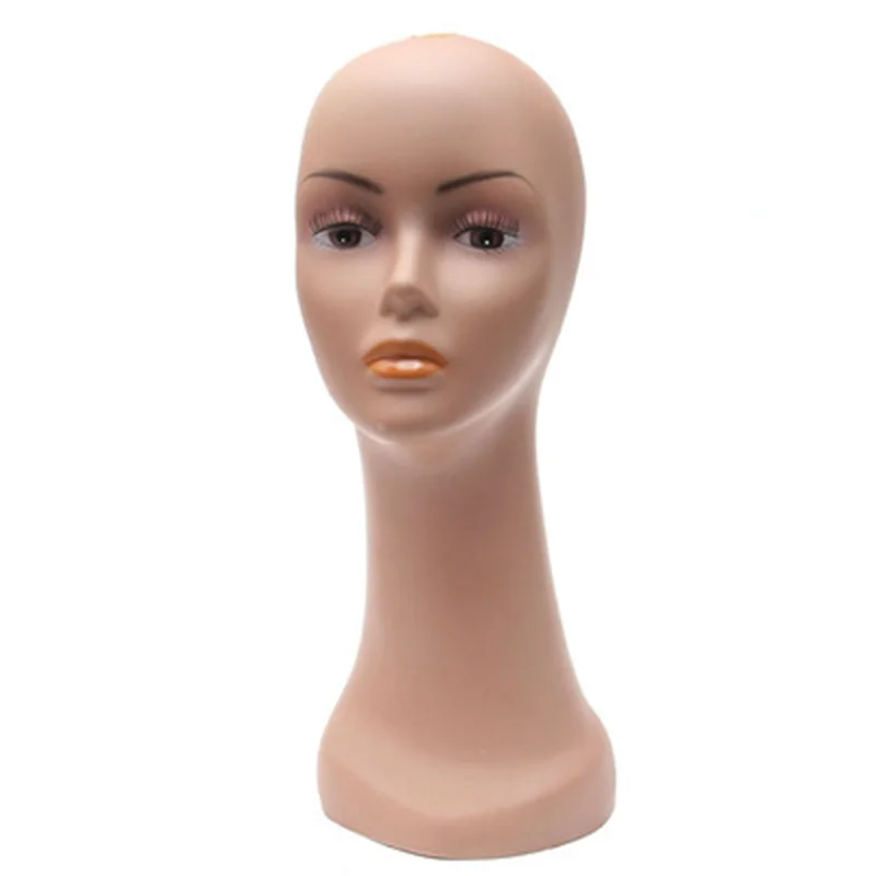 Female Mannequin Plastic Manikin Scarf Head Model Hat Wig Display Stand G3X 