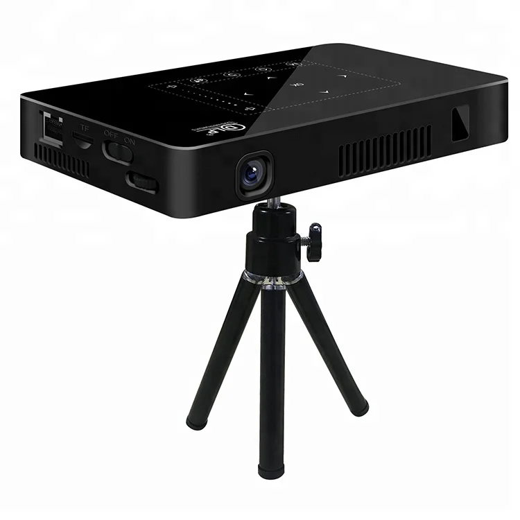 

Portable Smart Android mini Rechargeable LED DLP 4K Projector with High Lumens