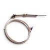 High temperature 1000 degree k type thermocouple with plug