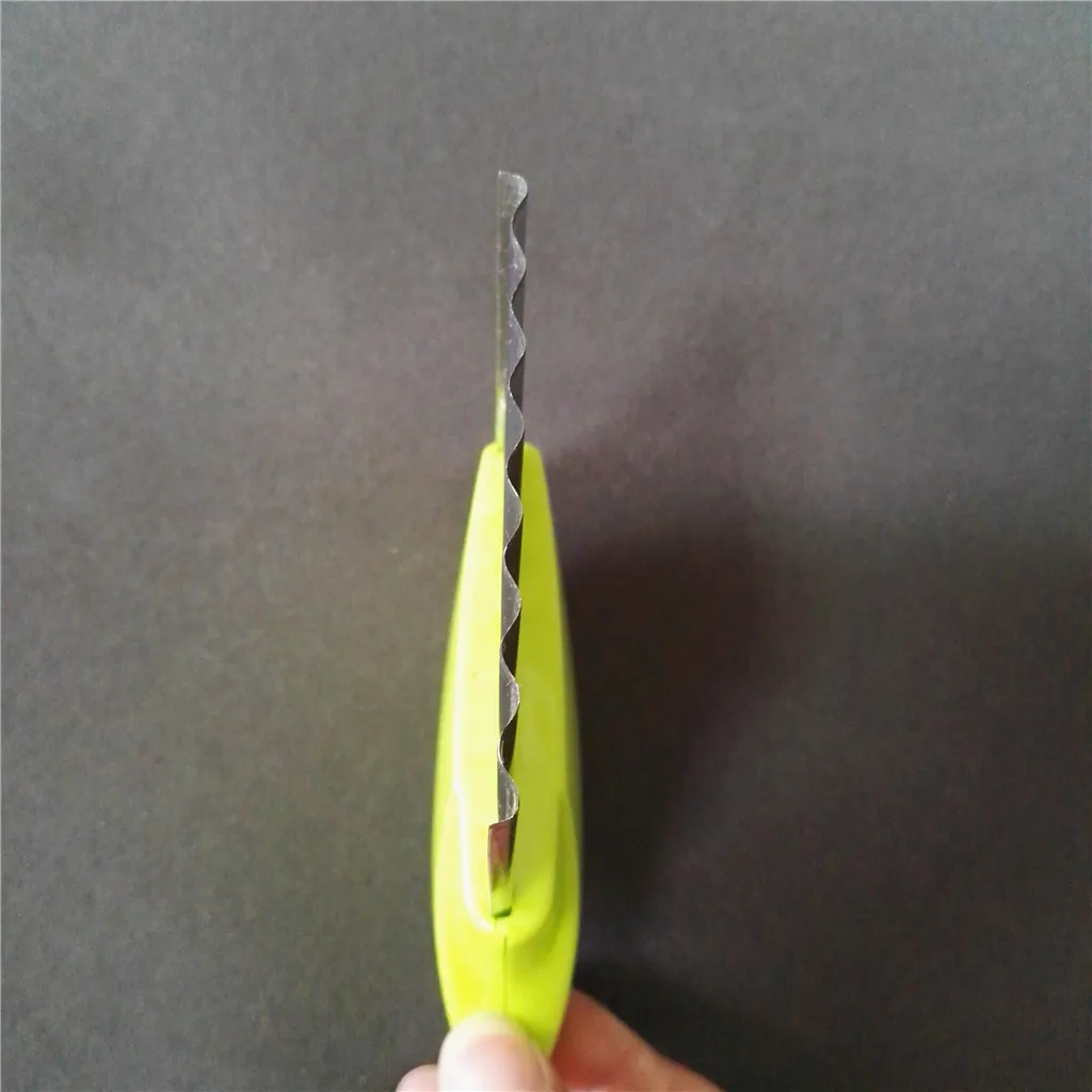 stainless steel vegetable carror potato wavy crinkle cutter
