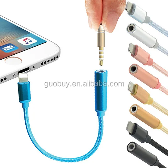 

For iphone 7 headphone jack adapter 8pin to 3.5 mm aux cable audio jack Converter For iPhone 7 plus 6 6s, N/a