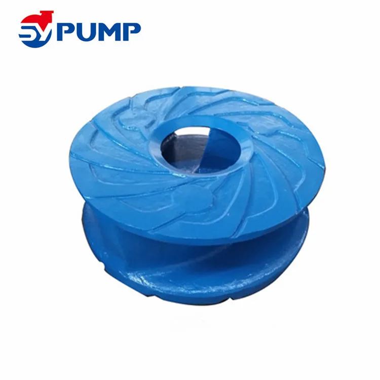 
Rubber high-chrome alloy stainless steel pump impeller price list 