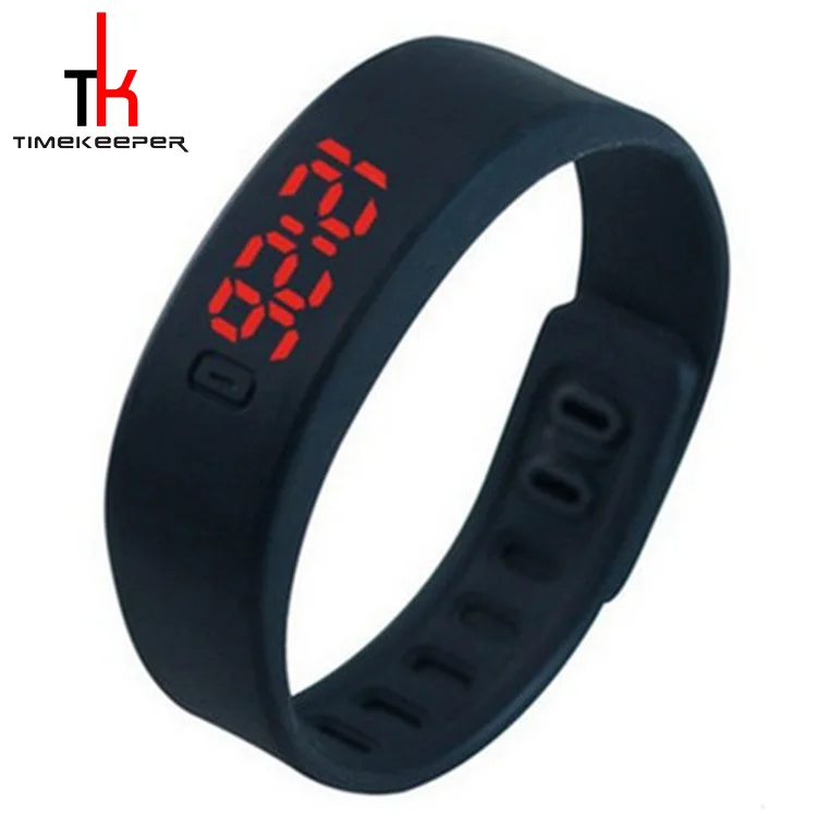 New Arrival Fashion Sport LED Watches Candy Color Silicone Rubber Touch Screen Digital Watches, Waterproof Bracelet Watch
