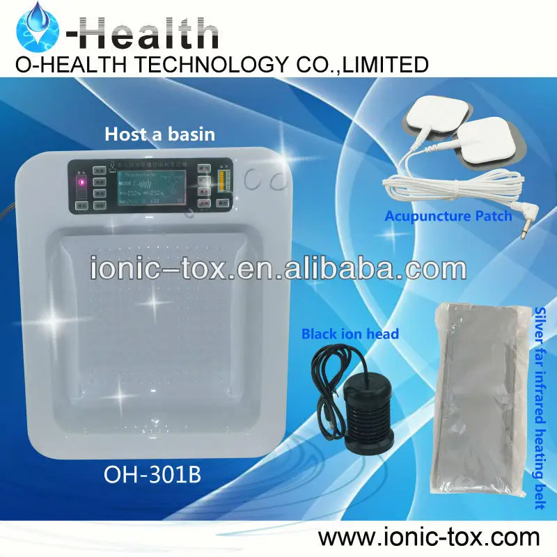 Detox Bath Foot Massager Remove Heavy Metal Health Ion Foot Detox