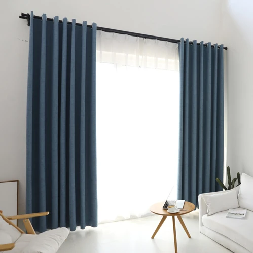 Hotel Room Customized Coating Nfpa701 Standard Fireproof Curtains