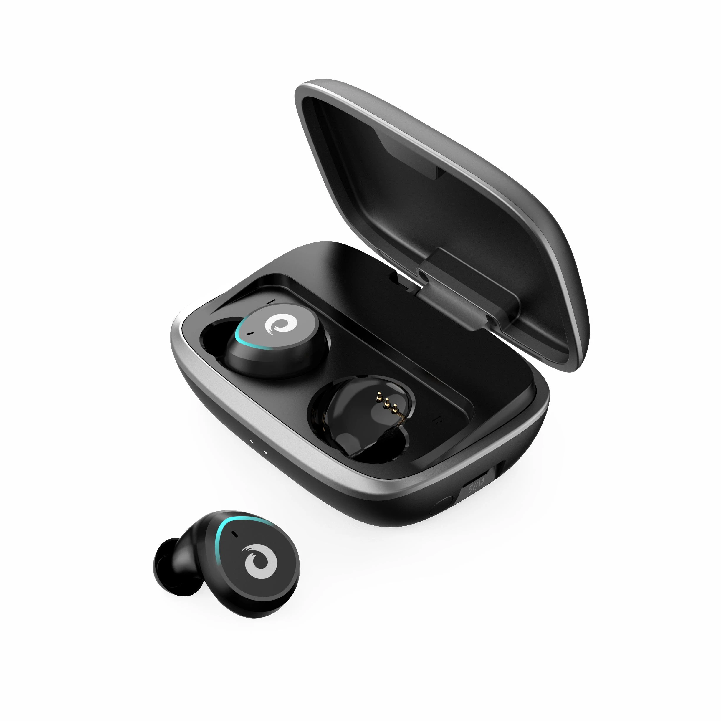 

High Standard Sound Quality of 5.0 bluetooth Earbuds with Power Box from China
