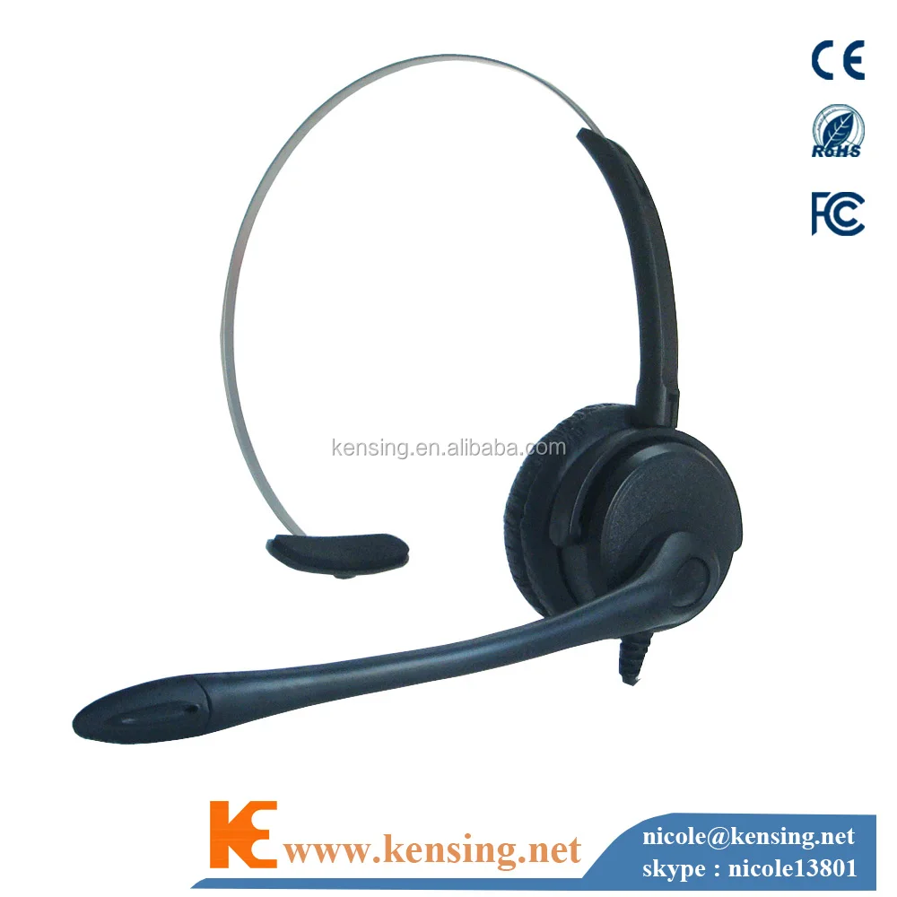 Rj9 Headset With Microphone And Qd Connector,Telephone Headset Buy Rj9 Headset,Telephone