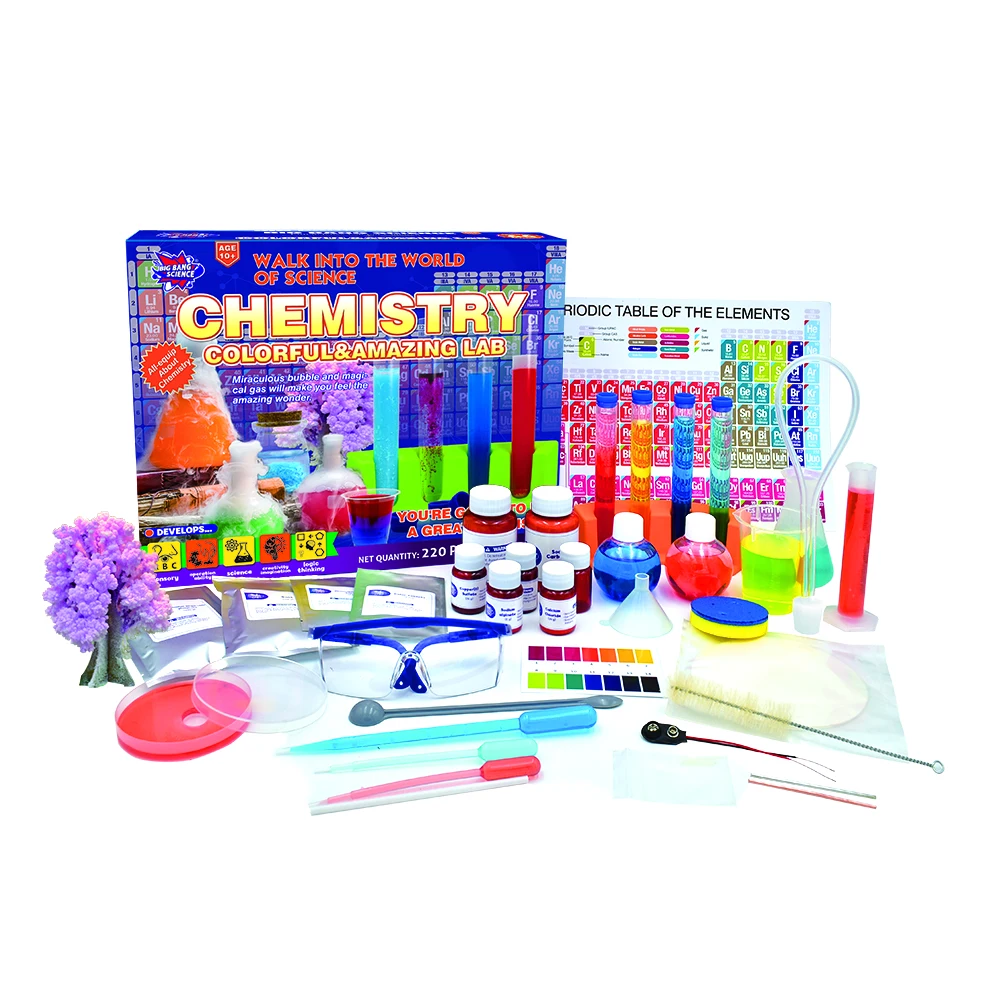 Interesting educational toys of Chemistry colorful & Amazing lab