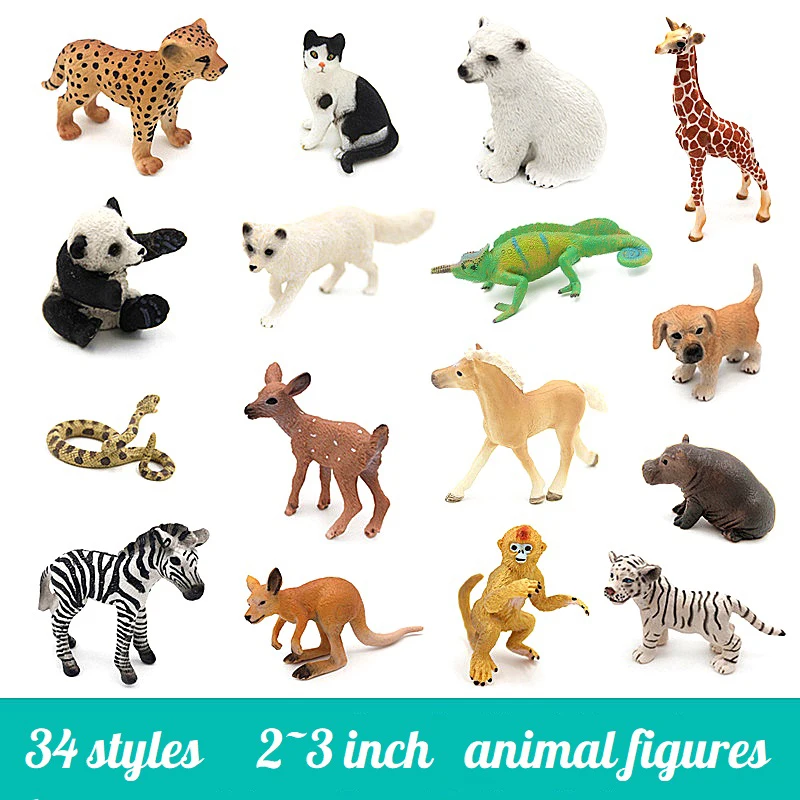 lifelike animal figurines