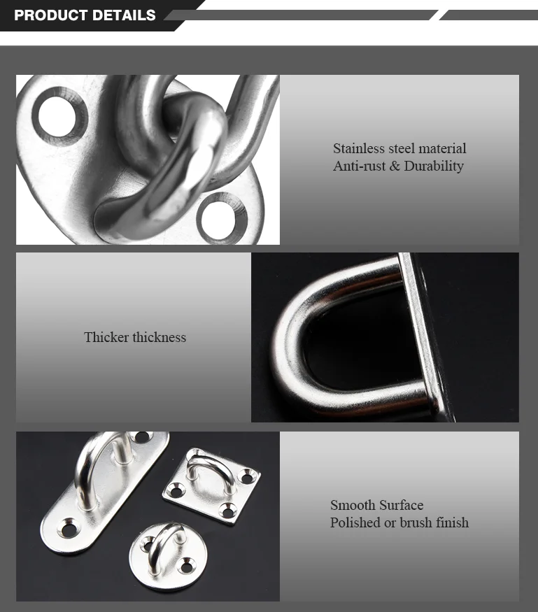 304 Stainless Steel Lifting Pad Eye Plate Heavy Duty Buy Eye Plate Heavy Duty,Pad Eye,Lifting