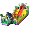 Custom Children's Large Inflatable Bouncy Bed Climbing Outdoor Naughty Castle Slide