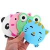 Wholesale cute animal shape PVC tea cup coaster rubber drink coasters