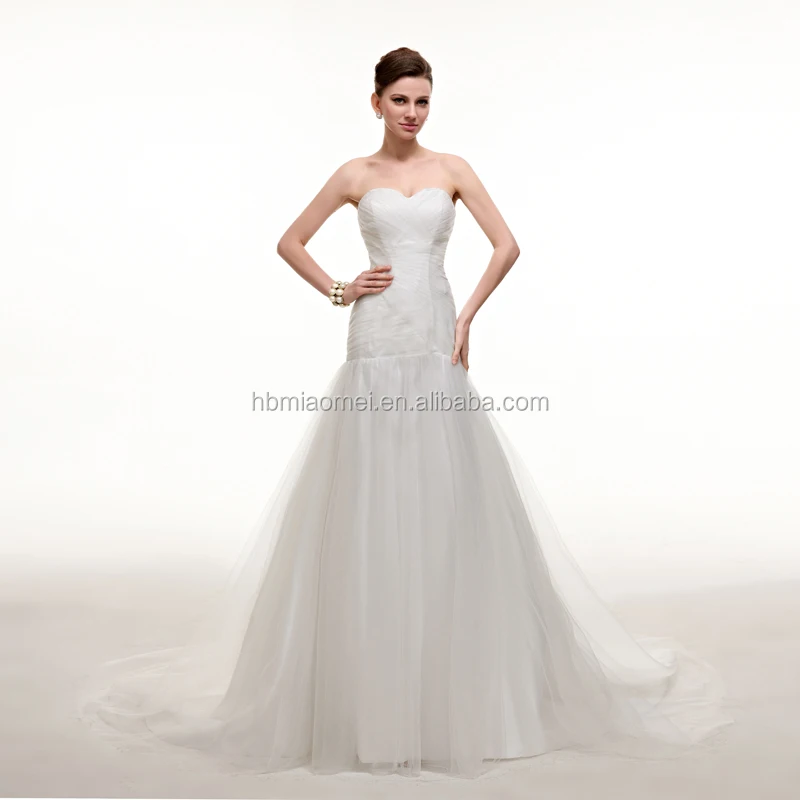 

Fansmile Cheap Satin Vintage Lace Up Wedding Dresses 2016 Sexy Plus Size Wedding Gown Vestidos Dresses Casamento, White