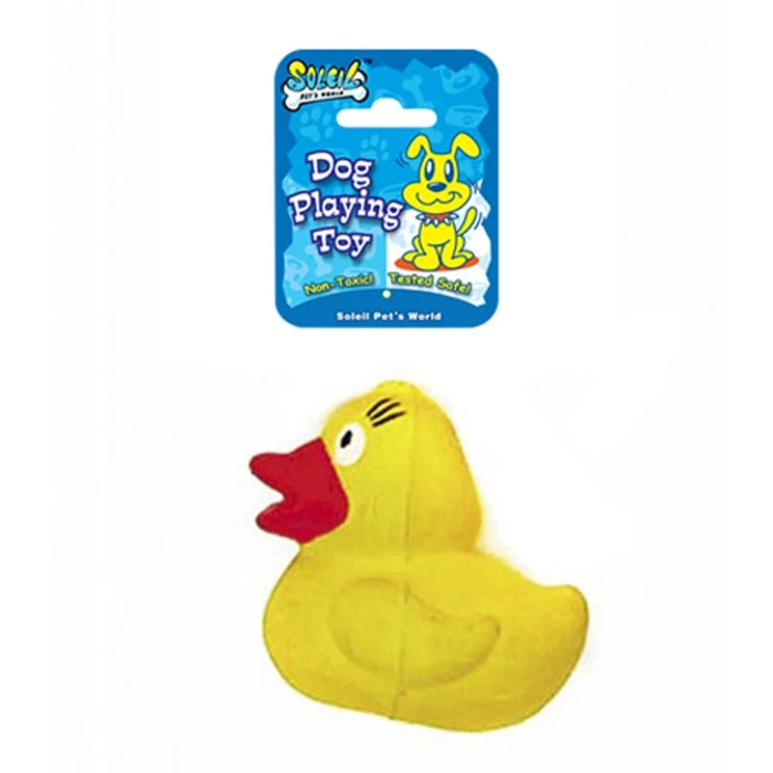 squeaky duck dog toy
