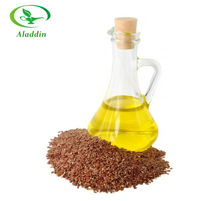 factory supply bulk cold press organic flax seed oil with best