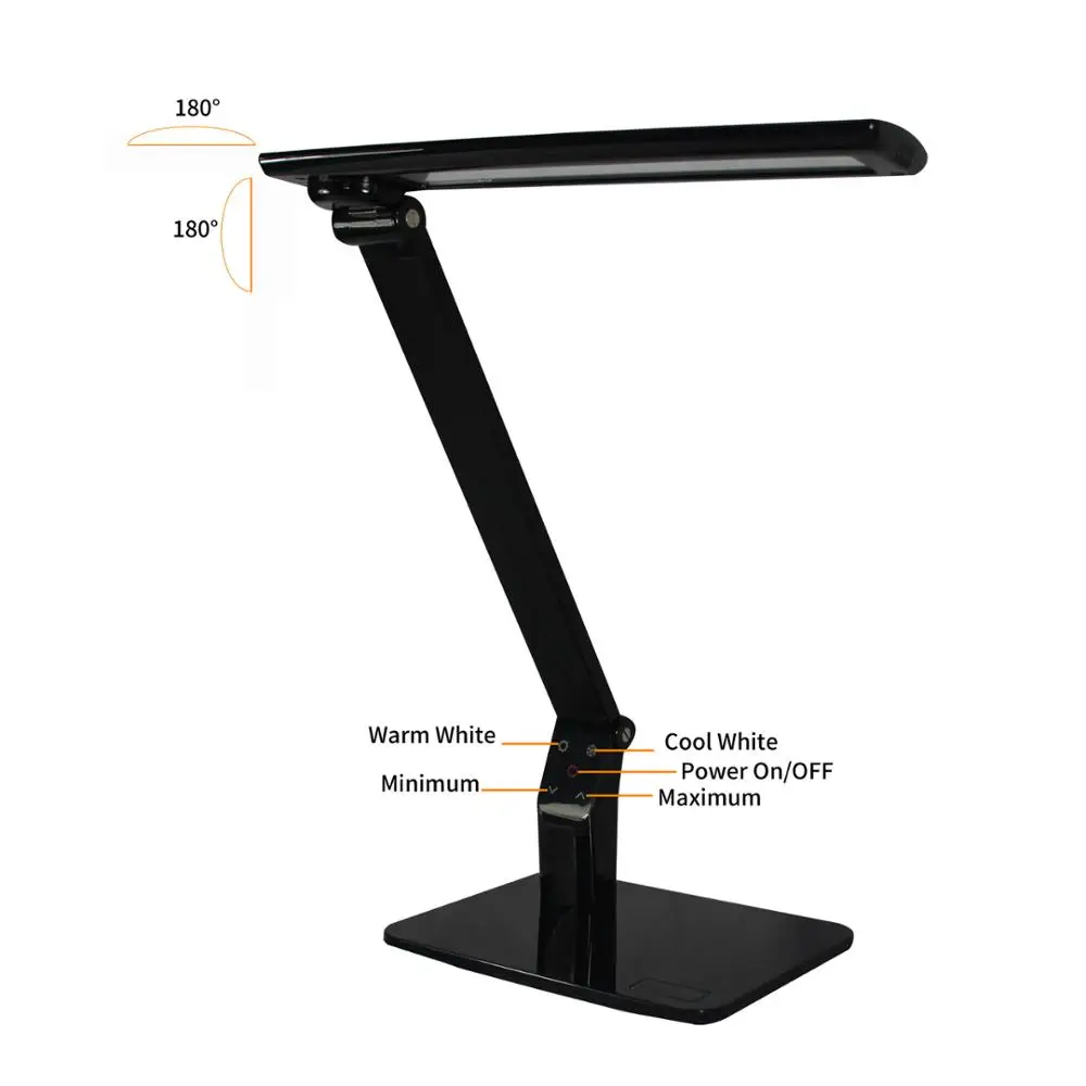 
Modern Cordless Hotel Luxury Design Decorate Led Desk Reading Light Table Lamp 