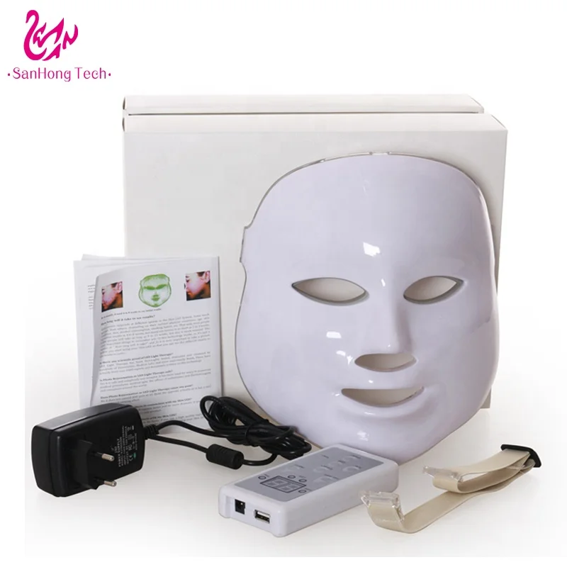 

Led beauty light mask therapy skin beauty red led mask Free shipping