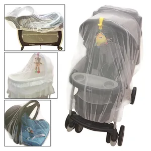 Image of 3 in 1 mosquito net baby stroller playard bed safty seat