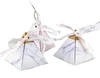 wholesale wedding paper triangle candy gift box