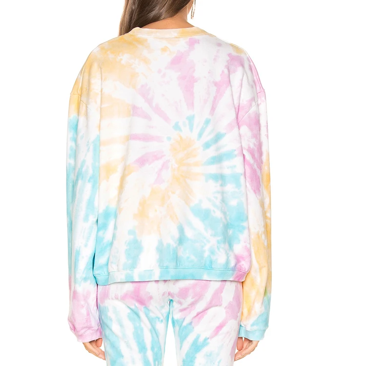 ralph lauren tie dye moletom com capuz women's