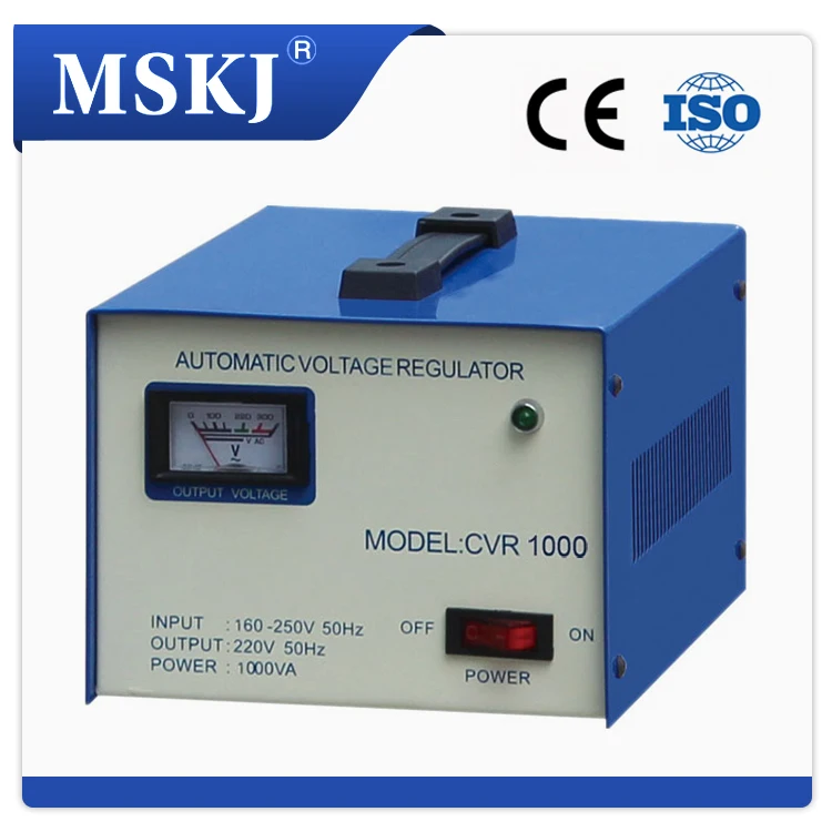 Mskj Cvr1000 Automatic Voltage Steplizer Power Electric Current