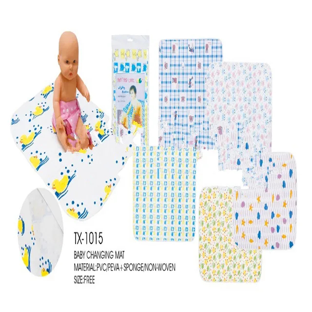 non plastic baby changing mat