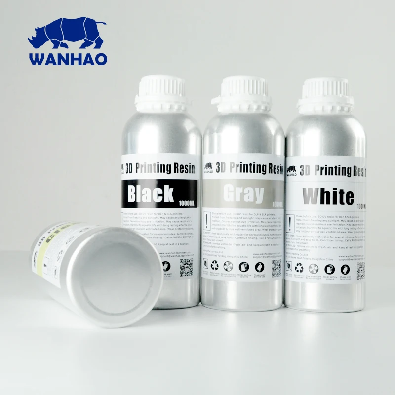 Wanhao 405 NM UV Photopolymer Resin For D7 V1.5 D7 PLUS 3D Printer