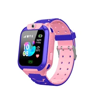 

YQT 2019 Kids smart GPS/GSM tracker sim card watch anti-lost alarm with phone -Q12