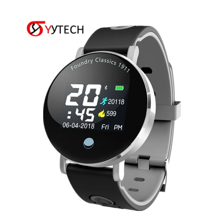 

SYYTECH Multifunction Y6 plus Smart Watch Waterproof Message Reminder Heart Rate Monitoring Sport Pedometer Smart Bracelet, Black/gray/red/blue