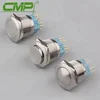 25mm Push Button Switch For External Security Door Controls (Stainless Steel)