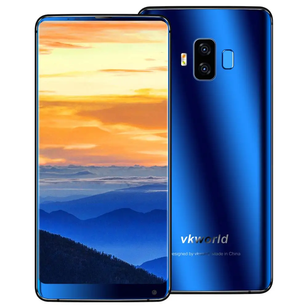 

2019 Factory price 5G VKworld S8 5.99" 18:9 FHD SmartPhone, Dual Back Cameras, 5500mAh Battery, Android 7.0 mobile phone, N/a