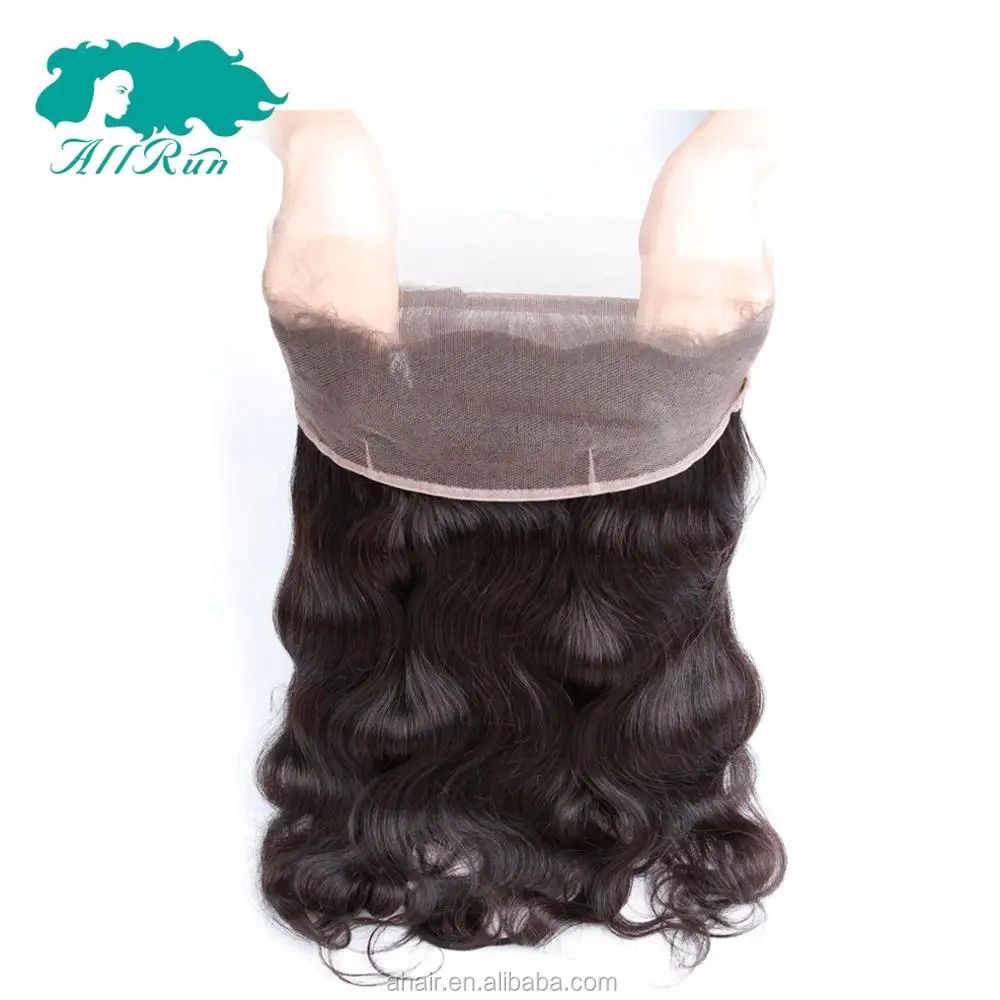 

360 lace frontal closure human hair, body wave 360 full lace frontal