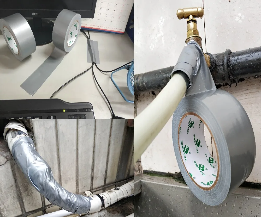 High Quality No Residue And Removable Cloth Duct Tape For Air