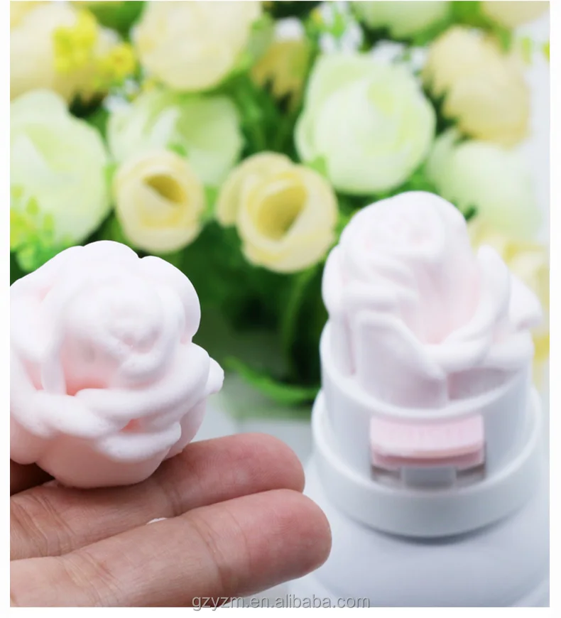 3d rose face wash