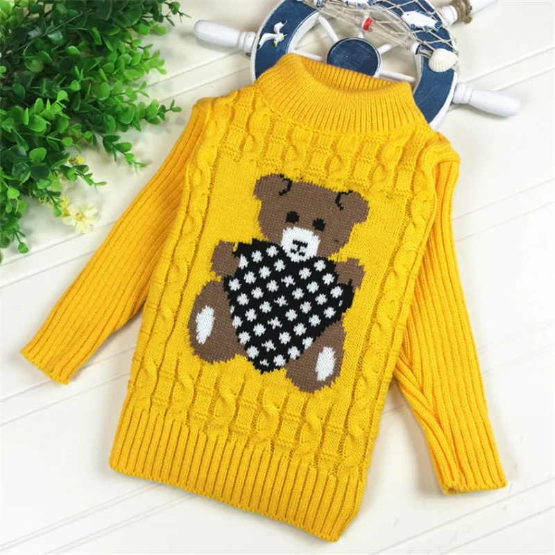 2017 Latest Design Wholesale Children Sweater Baby Knitwear Pullover