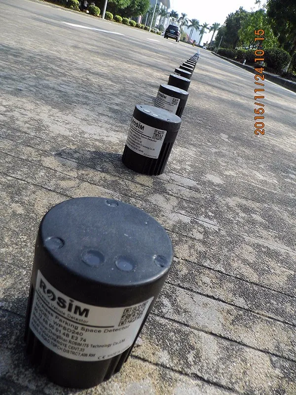 High Quality Outdoor/street smart wireless car parking lot embedded magnetic sensor system for occupancy detection - ANKUX.COM