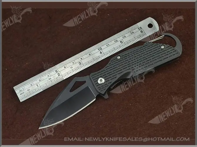 Outdoor Survival Keychain Knife Shell Folding Knife