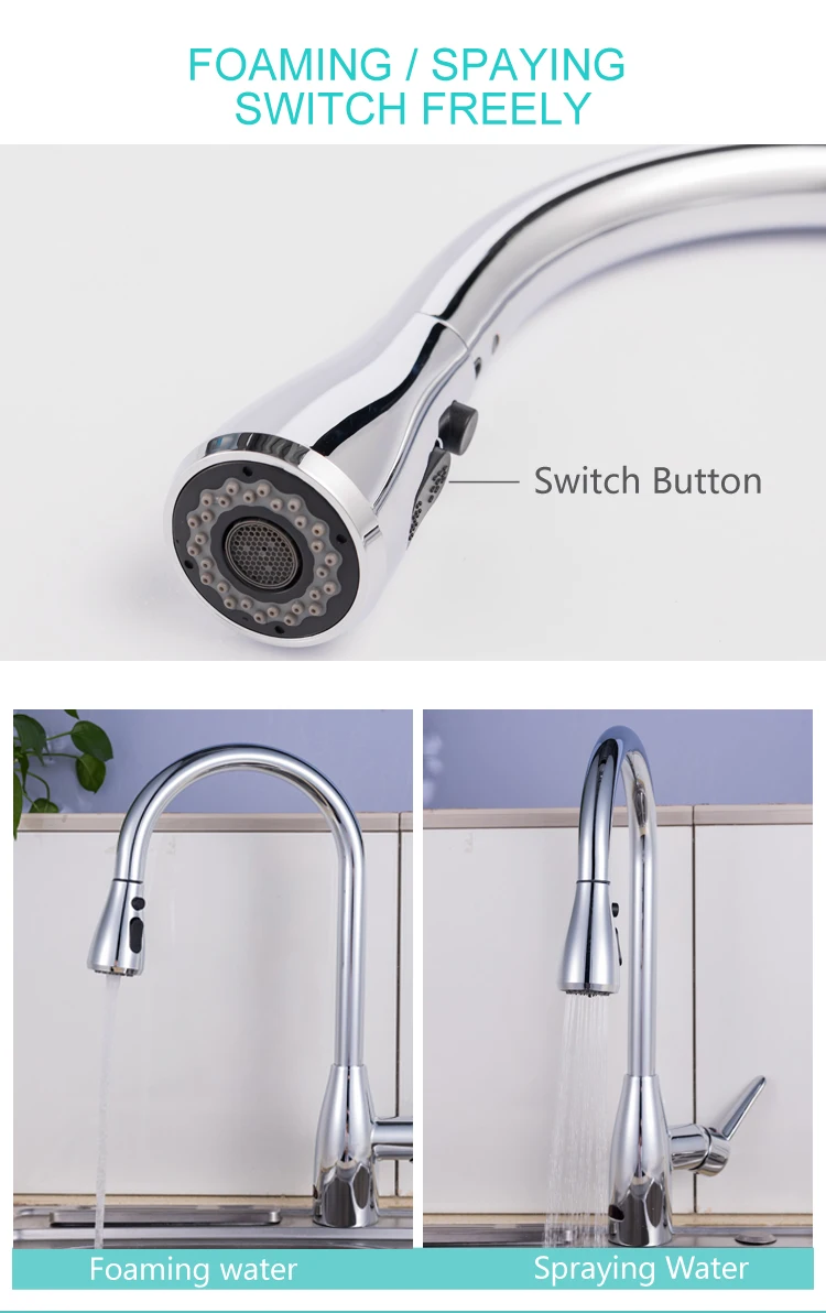 Auto Sensor Kitchen Sink Faucet Tap and Mixer