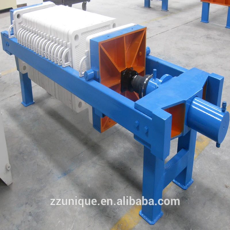 Hydraulic Chemical Filter Press Machine And Manual Jack Filter Press