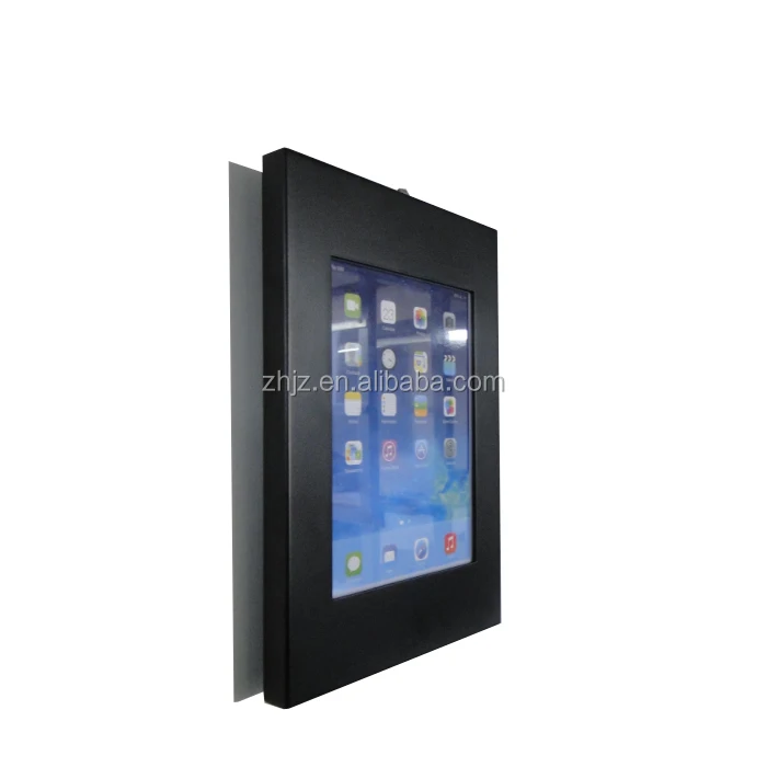 2015 newly developed wall mount tablet enclosure with vesa mounting tablet frame