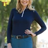 Equestrian Clothes Racing Show Shirt Lady Compression Top Competition Horse Riding Shirt