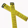 adhesive cheap customize yellow printing warning label sticker