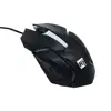 2400DPI 5D Fashionable Black and White ergonomics Smart Genius Gaming Optical Mouse