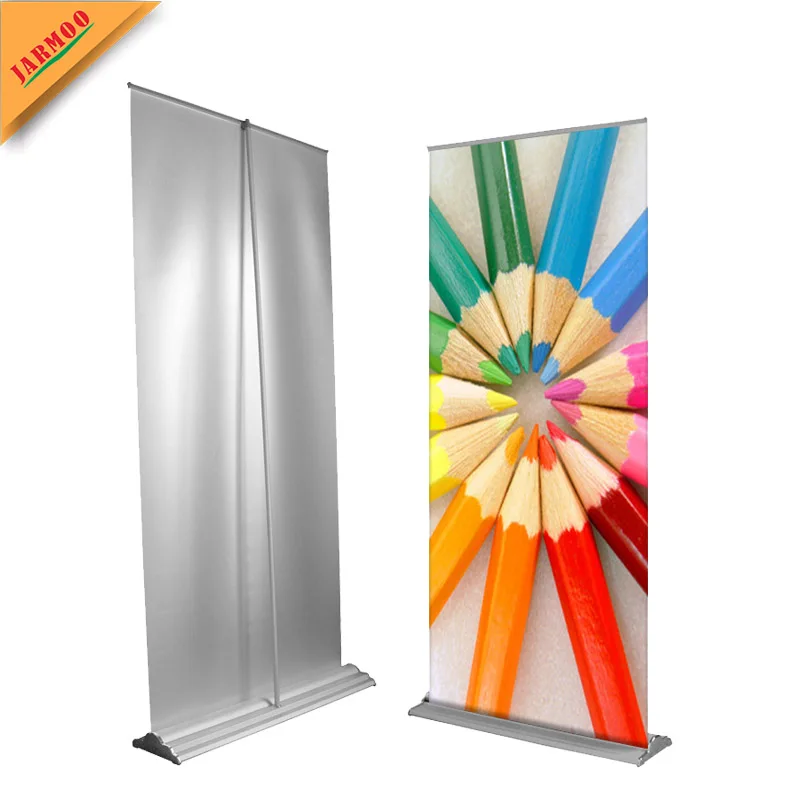 Aluminium Material 85200cm Standing Scrolling Roll Up Led Display