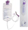 Pump gravity enteral feeding bag set